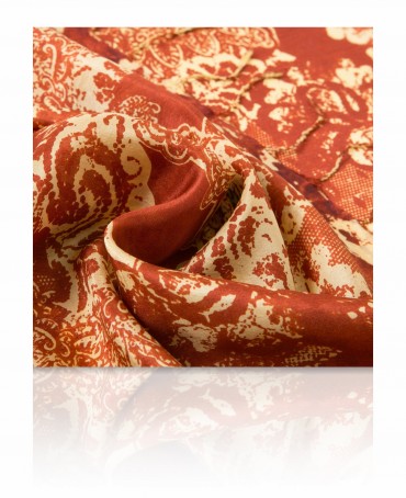 Палантин Женский S30-LACE/YEL.RUST